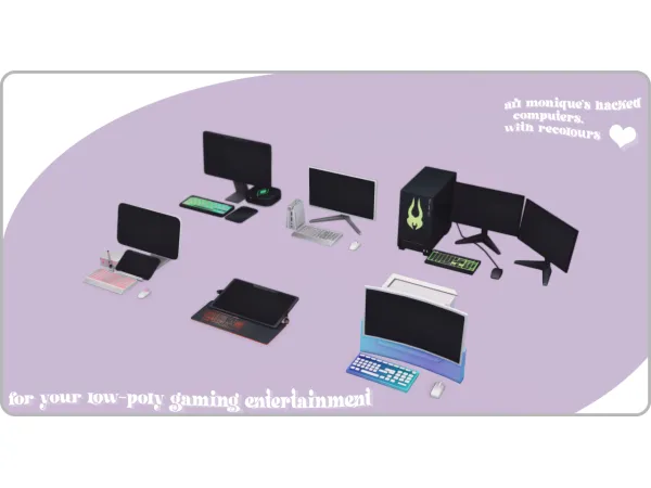 Six new pcs for - The Sims 2 Custom Content