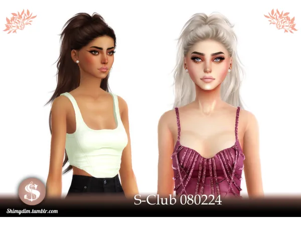 Alpha [ ] S CLUB 080224 - The Sims 4 Custom Content