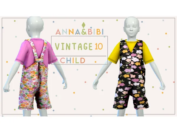 Alpha Vintage 10 [AnnaBibi] by anna_bibi - The Sims 4 Custom Content