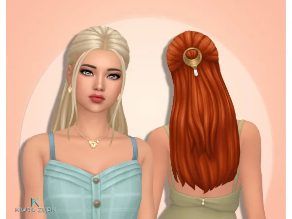 Maxis Match Luisa Hairstyle - The Sims 4 Custom Content