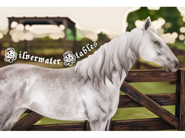 Maxis Match Silverwater Stables Mane 01 - The Sims 4 Custom Content