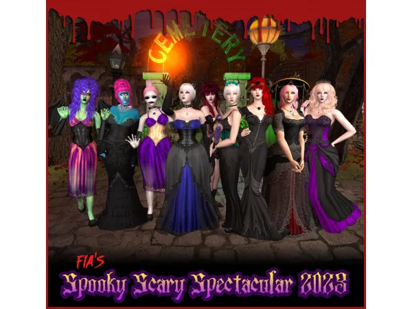 Halloween 2023 - The Sims 2 Custom Content