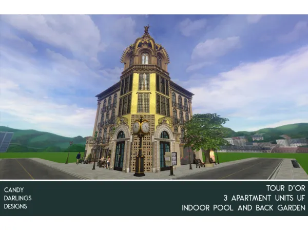 Tour D'Or - The Sims 2 Custom Content