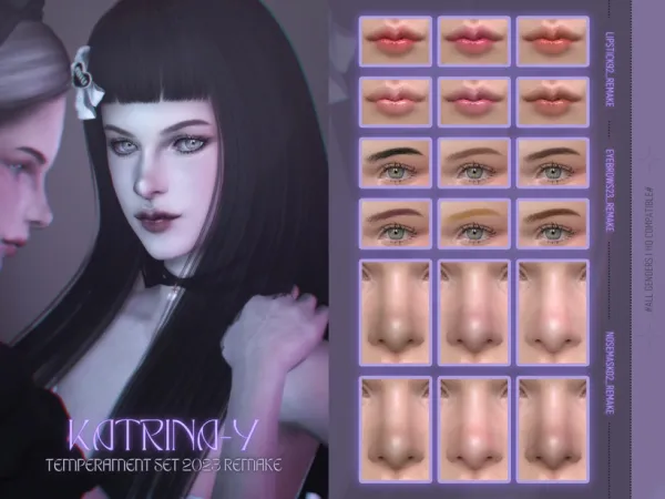 Mix Temperament Set by simsfinds - The Sims 4 Custom Content