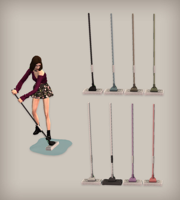 Mop Default Replacement for by simsfinds - The Sims 2 Custom Content