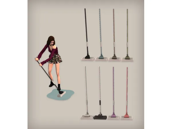 Mop Default Replacement for - The Sims 2 Custom Content