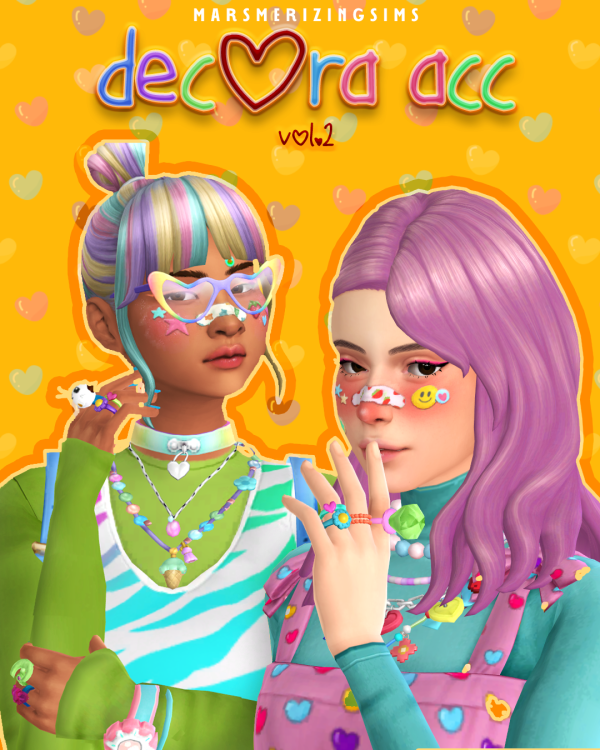 Maxis Match DECORA Accessories vol2 by simsfinds - The Sims 4 Custom Content