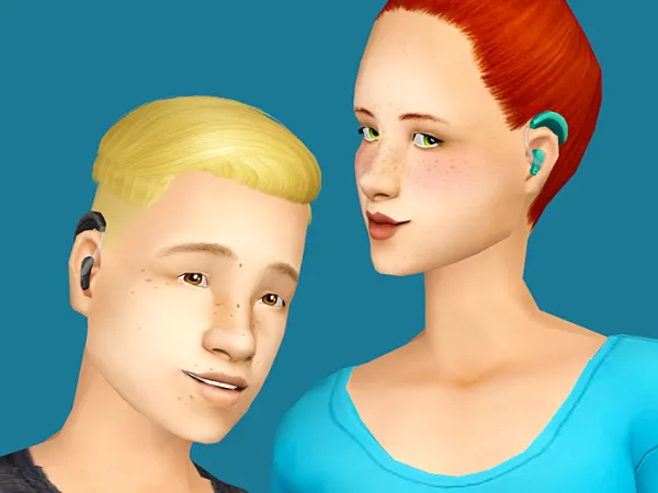 4t2 Hearing Aid - The Sims 2 Custom Content
