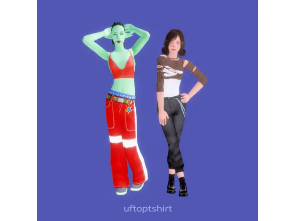 uftoptshirt default replacement - The Sims 2 Custom Content