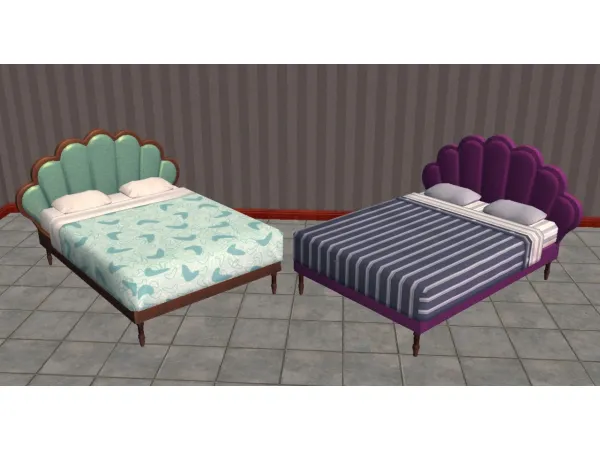 Daphne Bed Frame for - The Sims 2 Custom Content