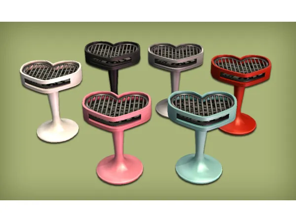La Vie en Rose Grill BBQ for - The Sims 2 Custom Content