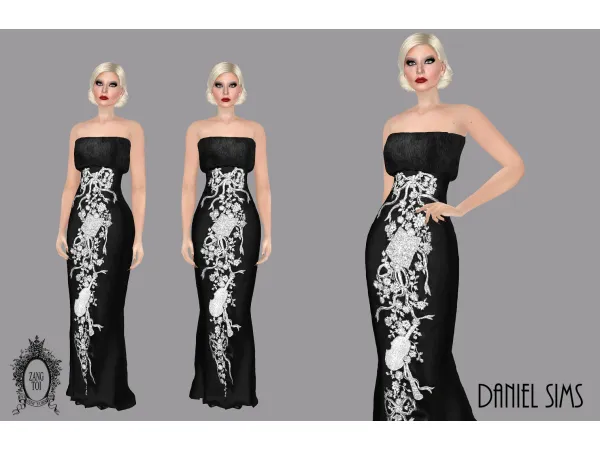 Alpha Lady Gaga in Zang Toi - The Sims 4 Custom Content