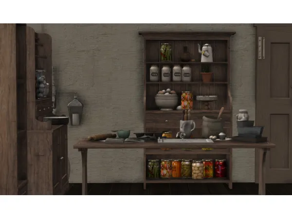 4t2 KHD Pantry Set - The Sims 2 Custom Content