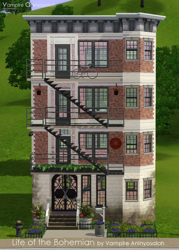 Life of the Bohemian by simsfinds - The Sims 2 Custom Content