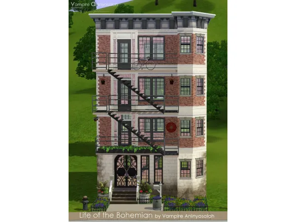 Life of the Bohemian - The Sims 2 Custom Content