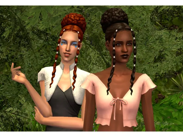 4t2 conversion of qiccs Blanca - The Sims 2 Custom Content