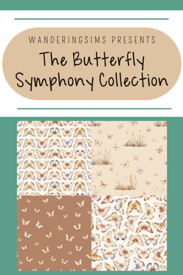 Introducing the Butterfly Symphony Collection by simsfinds - The Sims 3 Custom Content
