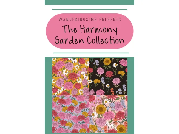 Introducing the Harmony Garden Collection - The Sims 3 Custom Content