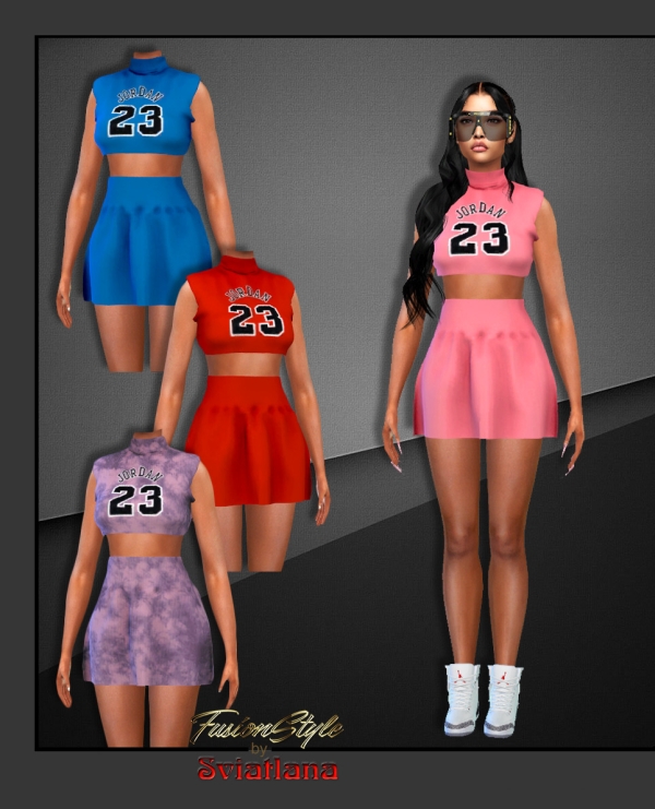 Alpha The dress by fusionstylesims4 - The Sims 4 Custom Content