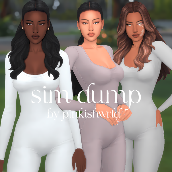 Maxis Match sim dump by simsfinds - The Sims 4 Custom Content