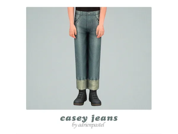 Maxis Match Casey Jeans (Kids) by adrienpastel - The Sims 4 Custom Content
