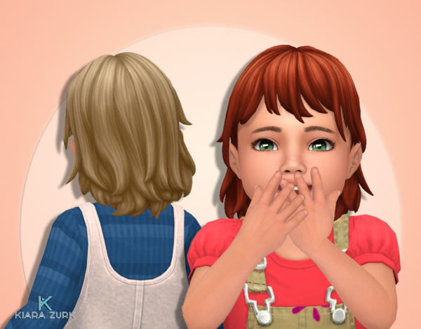 Maxis Match EP14 Bangs Medium for Toddlers by simsfinds - The Sims 4 Custom Content