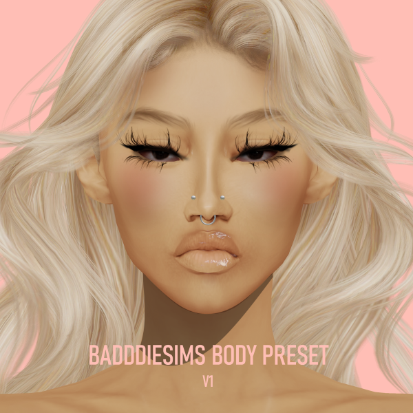Alpha BODY PRESET V1 by simsfinds - The Sims 4 Custom Content