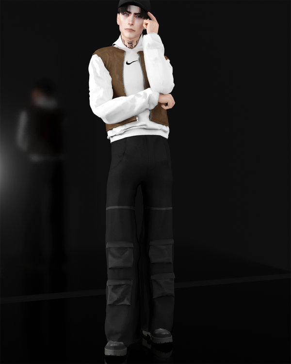 Alpha ELEGANT BUSINESS CASUAL OUTFIT by whimp - The Sims 4 Custom Content