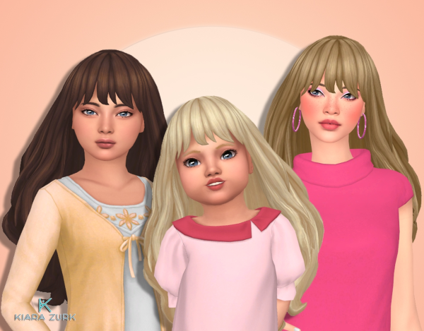 Maxis Match Ingrid Hairstyle UPDATE by simsfinds - The Sims 4 Custom Content