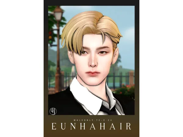 Maxis Match EUNHA HAIR by JNYSim - The Sims 4 Custom Content