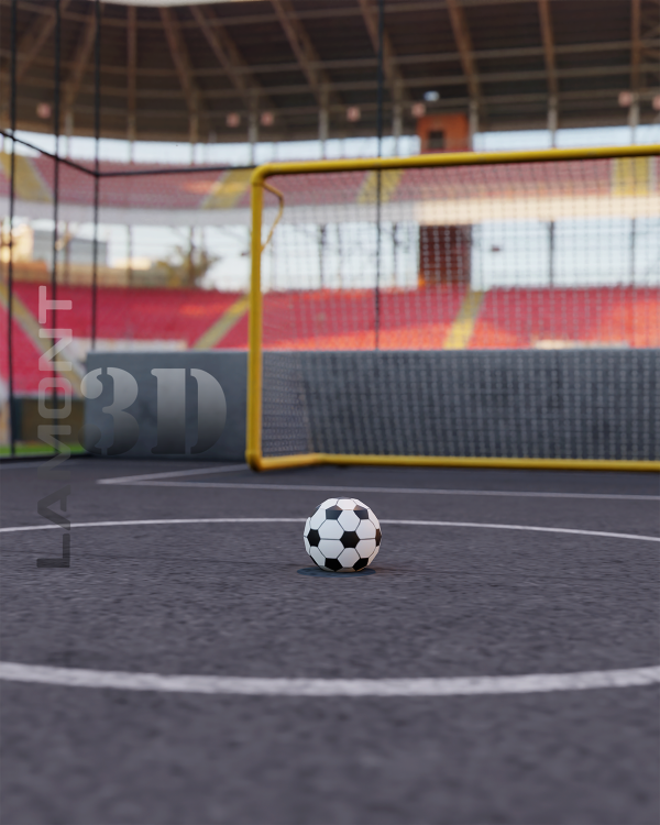 Mix Football Field Scene by lamontcreatorr - The Sims 4 Custom Content