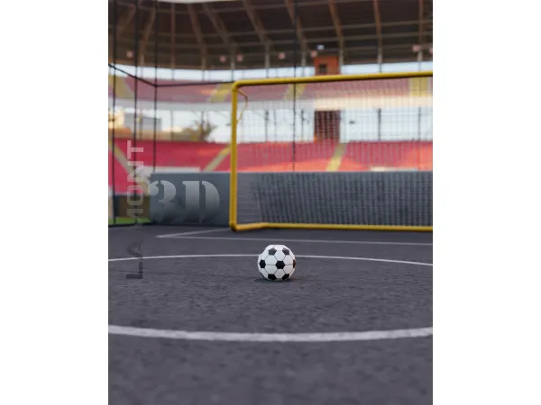Mix Football Field Scene - The Sims 4 Custom Content