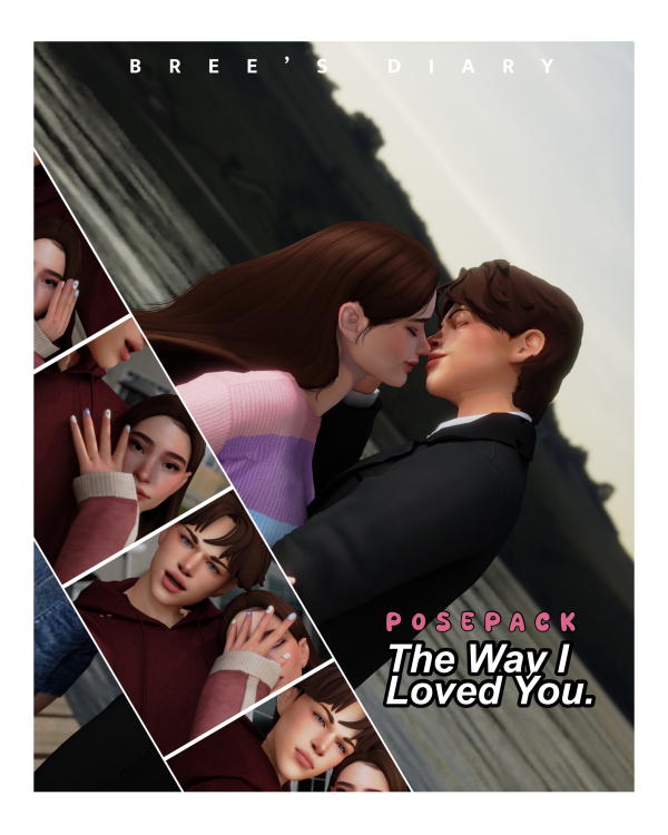 Mix [BD] The Way I Loved You (FREE Posepack) by simsfinds - The Sims 4 Custom Content
