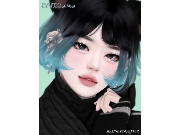 【333】Jelly-Eye-glitter. by san33