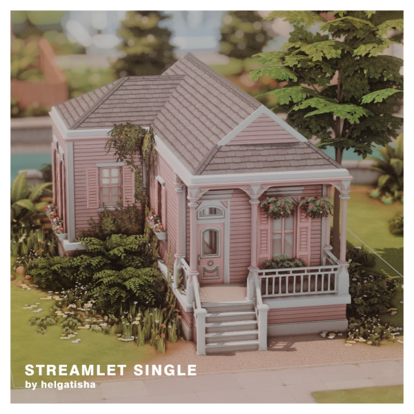 Maxis Match Streamlet Single by simsfinds - The Sims 4 Custom Content