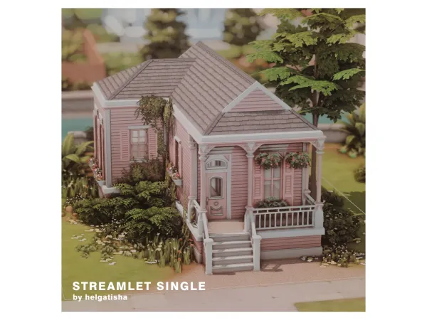Maxis Match Streamlet Single by helgatisha - The Sims 4 Custom Content