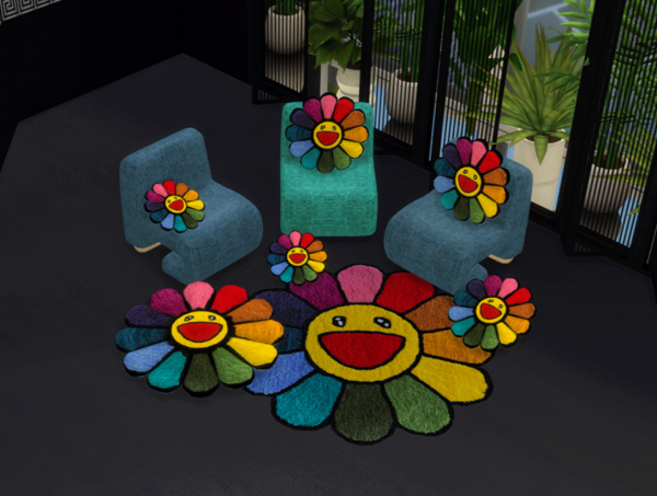 Alpha Set FLOWER by fusionstylesims4 - The Sims 4 Custom Content