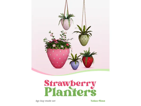 Strawberry Planters V2 by nolansims