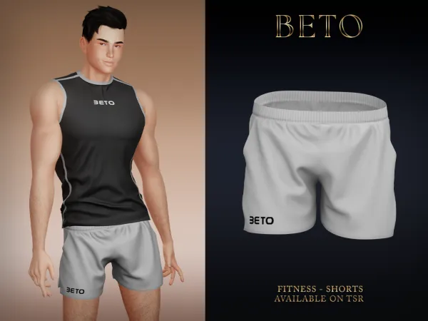 Alpha Fitness Set - The Sims 4 Custom Content