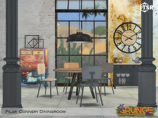 Alpha Connery Diningroom - The Sims 4 Custom Content