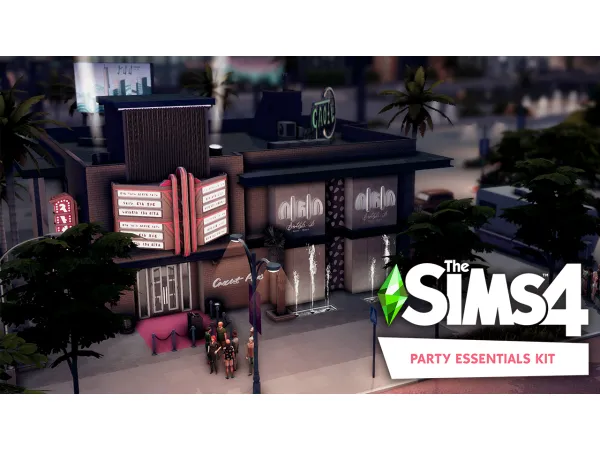 Maxis Match NIGHTCLUB Studio Go Go by bojanasims - The Sims 4 Custom Content