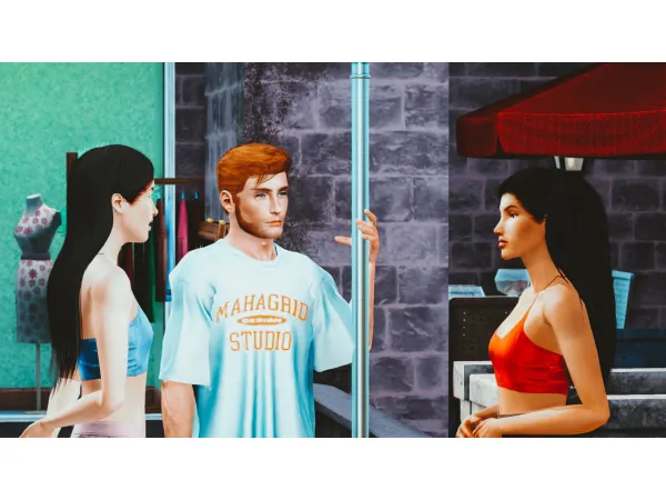In the Street Posepack 1 - The Sims 3 Custom Content