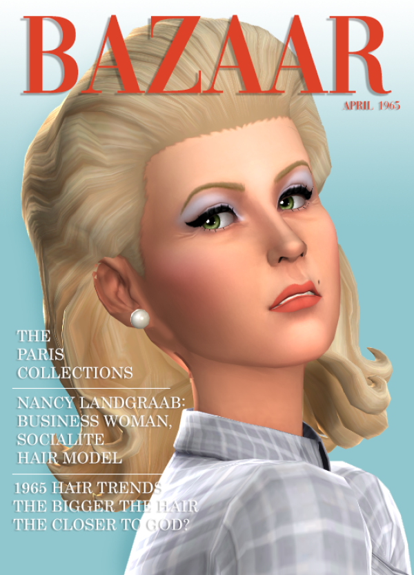 Maxis Match Radziwill Hair by simsfinds - The Sims 4 Custom Content