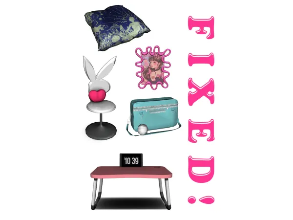 Hydrangeachainsaw fixes by sideshow_snob - The Sims 3 Custom Content