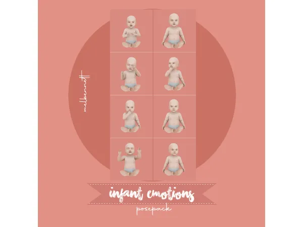 Infant Emotions Posepack