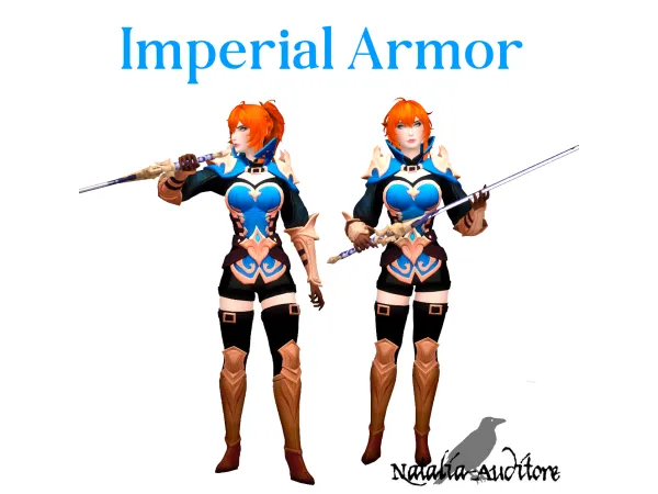 Alpha Imperial armor by natalia_auditore - The Sims 4 Custom Content
