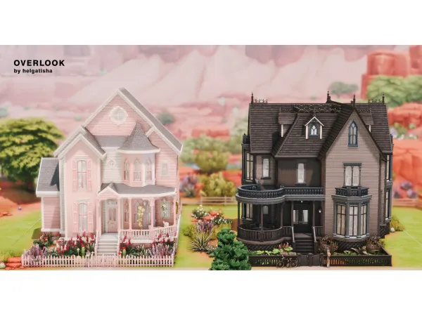 Maxis Match OVERLOOK by helgatisha no CC - The Sims 4 Custom Content