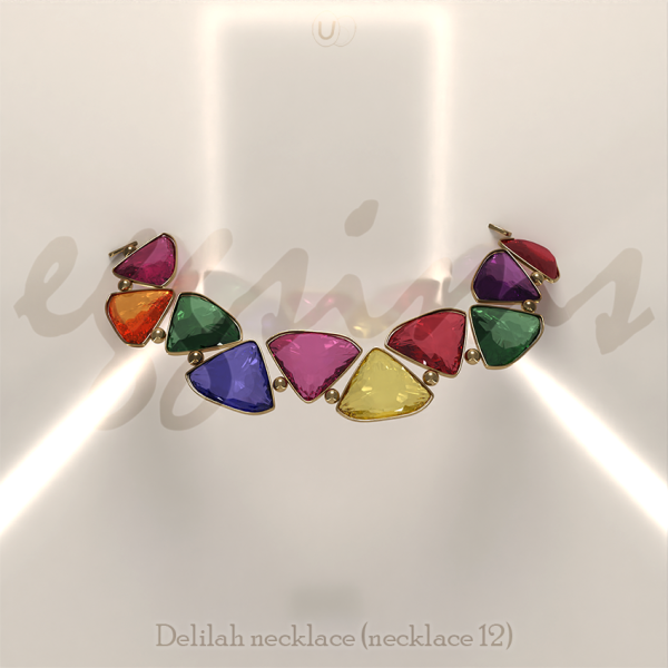 Alpha [ ] Delilah necklace by simsfinds - The Sims 4 Custom Content