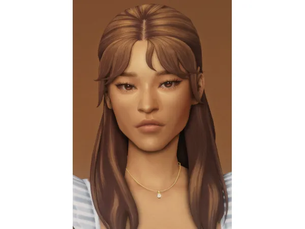 Maxis Match liliya hair by dogsill - The Sims 4 Custom Content