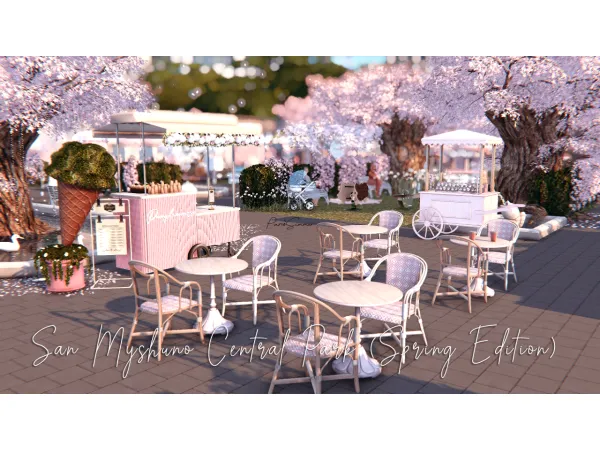 San Myshuno Central Park by Parissimmer